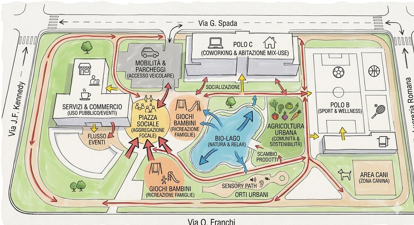 Mappa Concettuale: Flussi e Mobilità